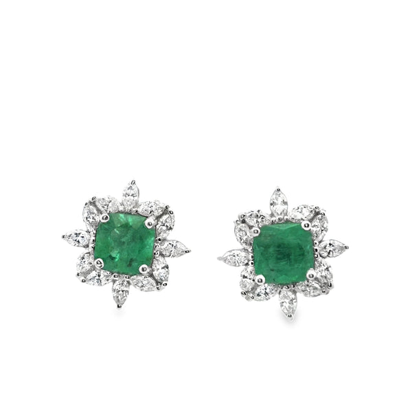 Aretes Aura de Esmeralda