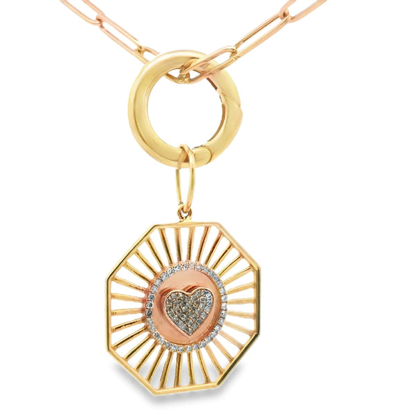 Locket para Dije Circular 