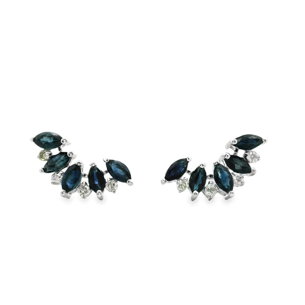 Imperial Sapphire Earrings