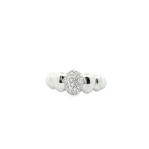 Diamond Pave Puffy Ring