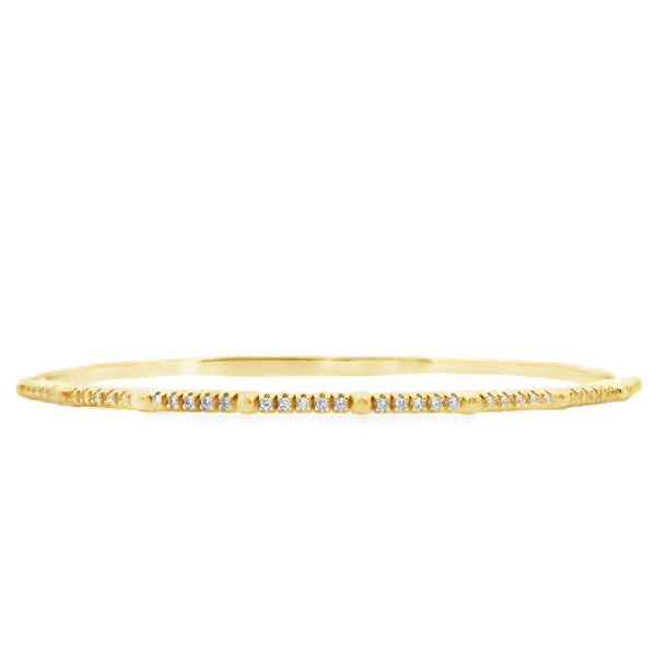 Brazalete Delgado de Diamante