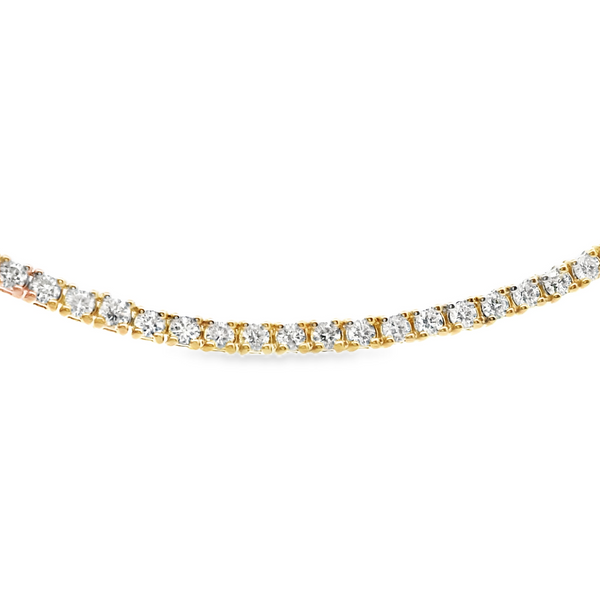 Tennis Diamond 4,40ct Necklace