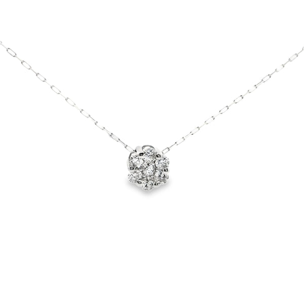Cruise Flower Diamond Pendant