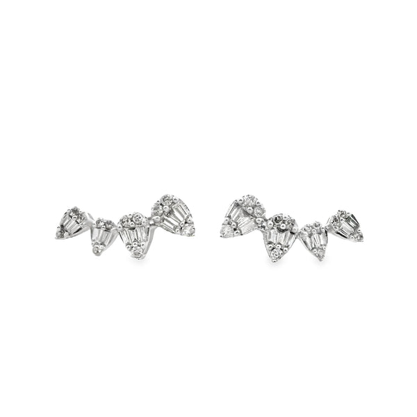 Diamond Pear Baguettes Climbers
